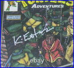 Teenage Mutant Ninja Turtles Adventures #1 CGC SS 9.6 Signed Kevin Eastman 1988