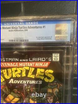 Teenage Mutant Ninja Turtles Adventures 1 Cgc 9.8 $1.25 Edition