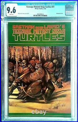 Teenage Mutant Ninja Turtles Adventures #1 Cgc 9.8 W 1988 Newsstand Mini-series