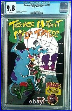 Teenage Mutant Ninja Turtles Adventures #1 Cgc 9.8 W 1988 Newsstand Mini-series