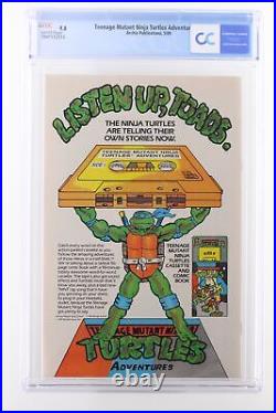 Teenage Mutant Ninja Turtles Adventures #2 Archie Publications 1989 CGC 9.8