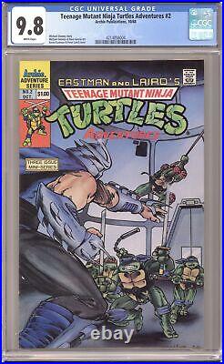 Teenage Mutant Ninja Turtles Adventures #2 CGC 9.8 1988 4214858004