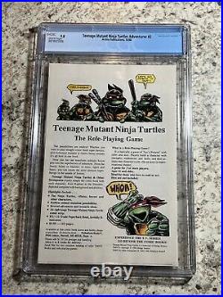 Teenage Mutant Ninja Turtles Adventures #2 CGC 9.8 (Archie Publications 1988)