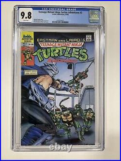 Teenage Mutant Ninja Turtles Adventures 2 Cgc 9.8 White Pages Archie Pub 1988