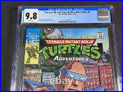 Teenage Mutant Ninja Turtles Adventures #3 1988 CGC 9.8 3931504021 Kevin Eastman