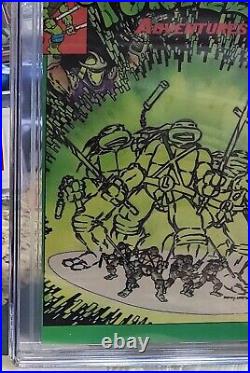 Teenage Mutant Ninja Turtles Adventures #3 Archie 1989 CGC 9.6 Rare Newsstand