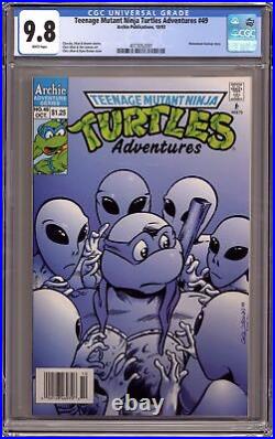 Teenage Mutant Ninja Turtles Adventures #49 CGC 9.8 1993 4073052001