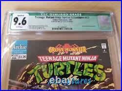 Teenage Mutant Ninja Turtles Adventures #52 signed CGC 9.6 (Archie) Newsstand