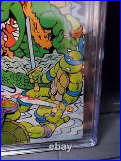 Teenage Mutant Ninja Turtles Adventures 6 CGC 7.5 SS Kevin Eastman, Archie TMNT