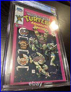 Teenage Mutant Ninja Turtles Adventures Special #1 CGC 9.6 (1992, Archie)