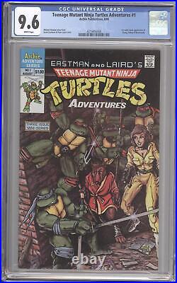 Teenage Mutant Ninja Turtles Adventures, Vol. 1 #1A CGC 9.6 NM+ WH Pages