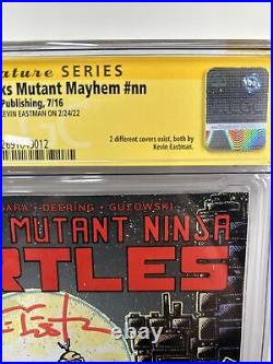 Teenage Mutant Ninja Turtles CGC 9.0 Exclusive Kevin Eastman SIGNED