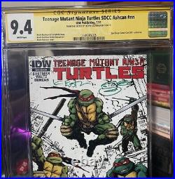 Teenage Mutant Ninja Turtles CGC SDCC Ashcan 9.4 CGC signed by Kevin Eastman
