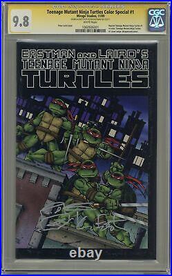 Teenage Mutant Ninja Turtles Color Special 1A CGC 9.8 SS 2009 1060936001