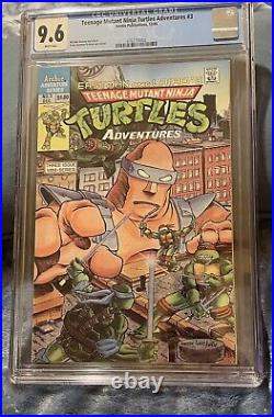 Teenage Mutant Ninja Turtles Comics Lot. TMNT #9 SS Archie #1 and #3. CGC