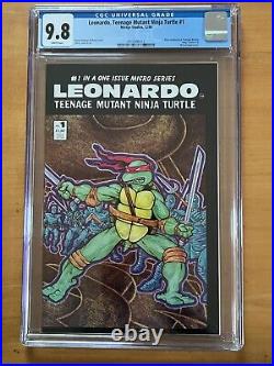 Teenage Mutant Ninja Turtles Leonardo Micro-Series 1 CGC 9.8 TMNT 1986 Mirage