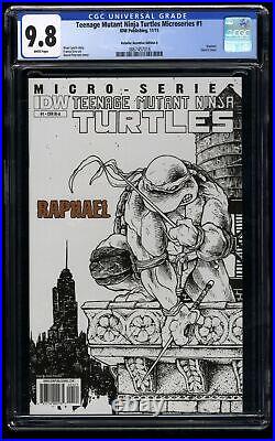 Teenage Mutant Ninja Turtles Microseries Raphael #1 CGC NM/M 9.8 110 Variant