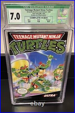 Teenage Mutant Ninja Turtles (Nintendo NES, 1989) CGC 7.0
