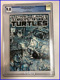 Teenage Mutant Ninja Turtles TMNT (1985) # 3 (CGC 9.8 WP 1st Print) 2nd Ap April
