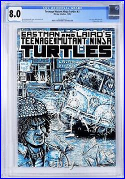 Teenage Mutant Ninja Turtles TMNT 1 CGC 6.5 (1984 1st Print) + 2 3 4 5-62 SET