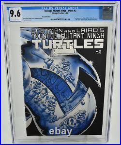 Teenage Mutant Ninja Turtles TMNT #2 (1985) CGC 9.6 2nd Print Mirage Studios