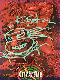Teenage Mutant Ninja Turtles TMNT #53 (1992) CGC 9.0 SS, signed & sketch Eastman