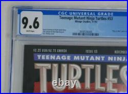 Teenage Mutant Ninja Turtles TMNT # 53 CGC 9.6 1992