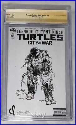 Teenage Mutant Ninja Turtles TMNT #95 Eastman Fan Club 1/500 Variant CGC SS 9.6