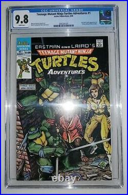Teenage Mutant Ninja Turtles TMNT Adventures #1 CGC 9.8 White Pages 1988 Krang
