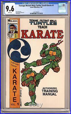Teenage Mutant Ninja Turtles Teach Karate #1 CGC 9.6 1987 4011764015