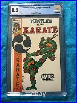 Teenage Mutant Ninja Turtles Teach Karate #1 Solson CGC 8.5