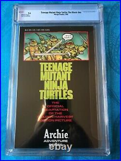 Teenage Mutant Ninja Turtles The Movie #1 set Mirage Studios CGC 9.6