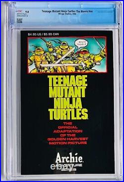 Teenage Mutant Ninja Turtles The Movie #NN CGC 9.8 Mirage Studios-New Case