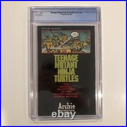 Teenage Mutant Ninja Turtles The Movie #nn CGC 9.6 #1 1990 Archie Adventure