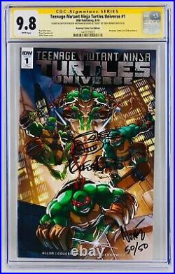 Teenage Mutant Ninja Turtles Universe #1 CGC 9.8 Eastman Nunez Signature Series