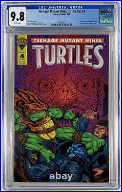 Teenage Mutant Ninja Turtles Volume 2 # 4 CGC 9.8 NM/M TMNT Vol. 2 Comic