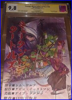 Teenage Mutants Ninja Turtles #100 IDW CGC SS 9.8 SIGNED Peach Momoko Variant