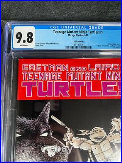 Teenage mutant ninja turtles 1 5th print CGC 9.8 White Pages