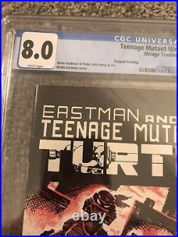 Teenage mutant ninja turtles 1 Cgc 8.0 2nd Print