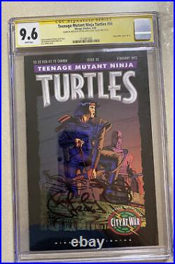 Teenage mutant ninja turtles #56 CGC 9.6 Ss Laird And Talbot