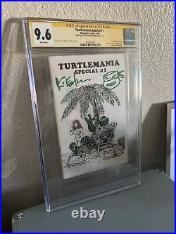 Turtlemania Special #1 9.6 CGC SS TMNT Teenage Mutant Ninja Turtles Grail 1986